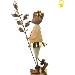 Mondex Since 1986 HAZEL LED figūra peliņa 18x8x63cm 2x3AAA