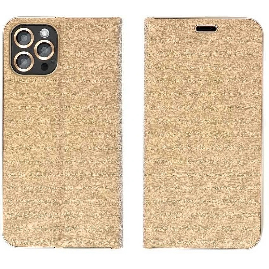 Forcell Oem LUNA Book Gold Case for Samsung Galaxy A13 4G in Gold Color – 3