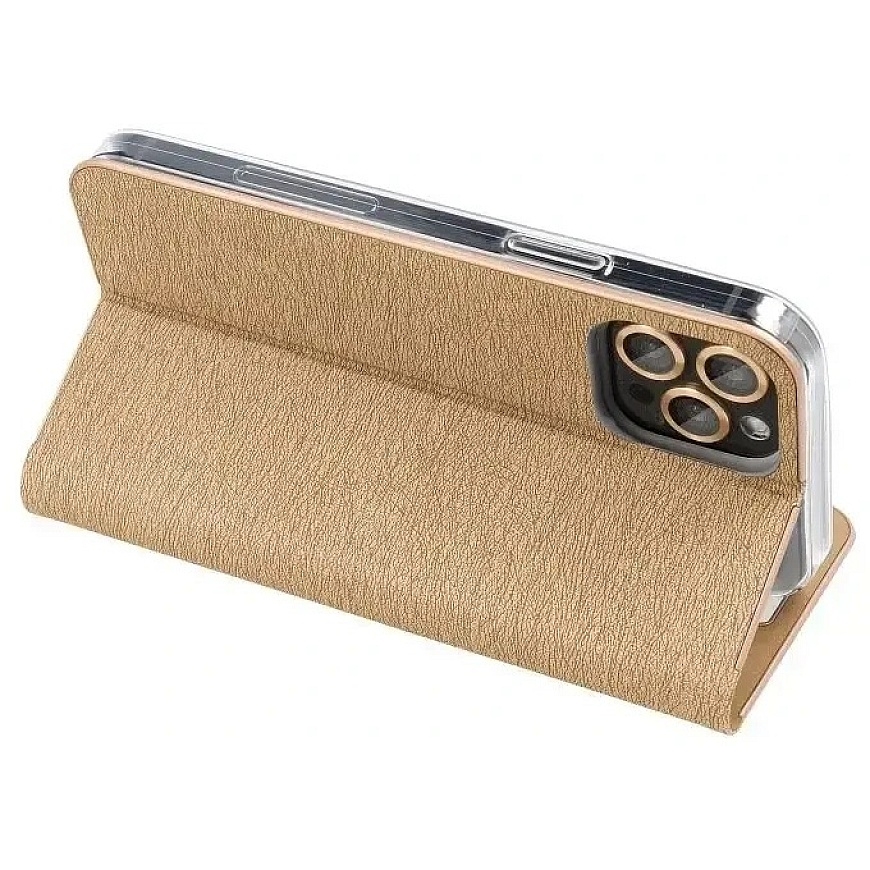 Forcell Oem LUNA Book Gold Case for Samsung Galaxy A13 4G in Gold Color – 4