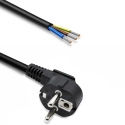 Qoltec Power Cable SCHUKO CEE 7/7 Angled 3x1.00 mm² 1.8 m Qoltec Power Cable SCHUKO CEE 7/7 Angled 3x1.00 mm² 1.8 m