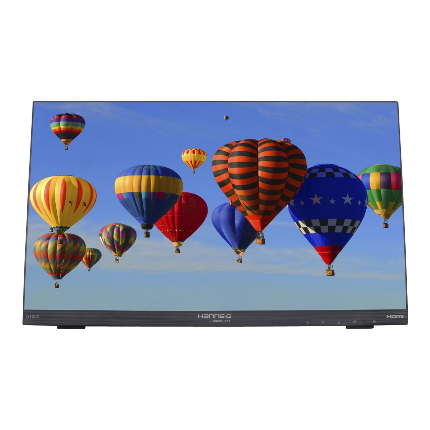 Hannspree HT225HPB computer monitor 54.6 cm (21.5") 1920 x 1080 pixels Full HD LED Touchscreen Tabletop Black – 3
