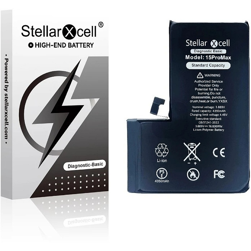 Stellarxcell Akumulators StellarXcell Diagnostic Apple iPhone