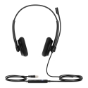 Yealink UH34 Lite Dual Teams Austiņas Vadu Birojs / zvanu centrs USB Type-A Melns Yealink UH34 Lite Dual Teams Austiņas Vadu Birojs / zvanu centrs USB Type-A Melns