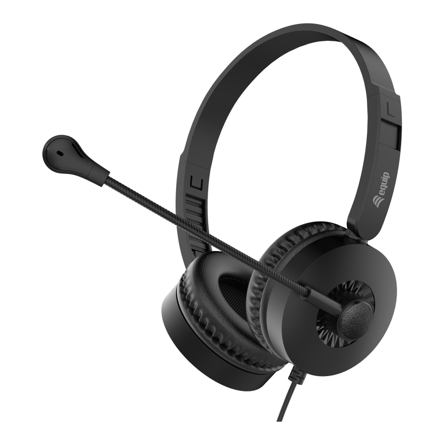 Equip 245301 austiņas un brīvroku komplekts Vadu Zvani / mūzika Melns – 5