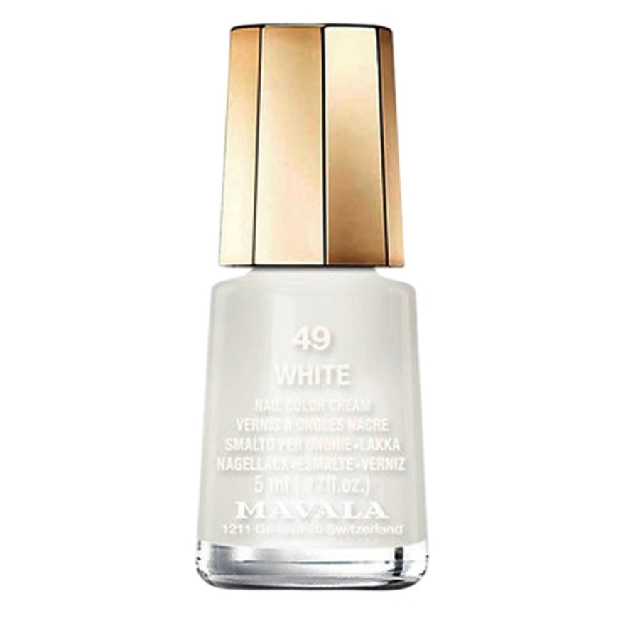 Mavala Nail Polish 49 White 5ml – 3