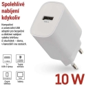Emos Universal USB-adapteri BASIC sähkön verkkoliitäntään, 10 W maks. Emos Universal USB-adapteri BASIC sähkön verkkoliitäntään, 10 W maks.