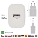 Emos Universal USB adapter is BASIC to electrical network, 10 W max.