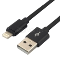 everActive USB Lightning Cable 1m - Black, braided, fast charging, 2.4A - CBB-1IB everActive USB Lightning Cable 1m - Black, braided, fast charging, 2.4A - CBB-1IB