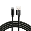 everActive USB Lightning Cable 1m - Black, braided, fast charging, 2.4A - CBB-1IB everActive USB Lightning Cable 1m - Black, braided, fast charging, 2.4A - CBB-1IB