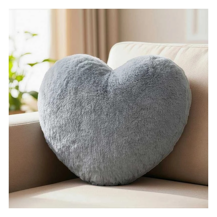 Eurofirany CHP/ŠIRDELĖ/SILVER 45X45 SILVER/PACK. – 3