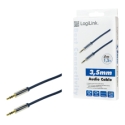 LogiLink CA10150 garso kabelis 1,5 m 3.5mm Mėlyna