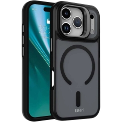 Etteri Morning Fog case for iPhone 17 Pro / 18 Pro 6.3" black