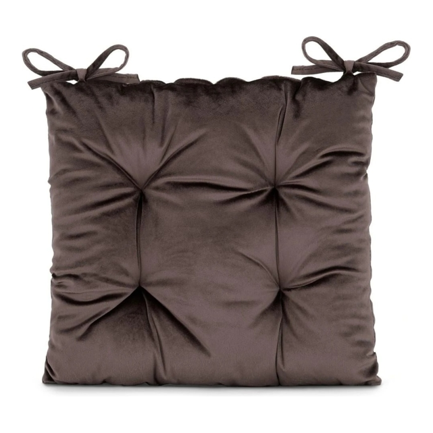 AmeliaHome Krēsla spilvens 40×40 cm tumši