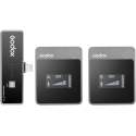 Microphone system - Godox MoveLink LT2 Lightning wireless transmitter and receiver Microphone system - Godox MoveLink LT2 Lightning wireless transmitter and receiver