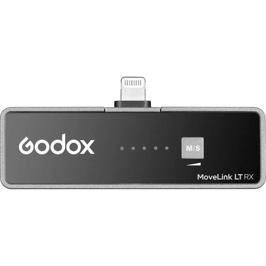 Microphone system - Godox MoveLink LT2 Lightning wireless transmitter and receiver – 4