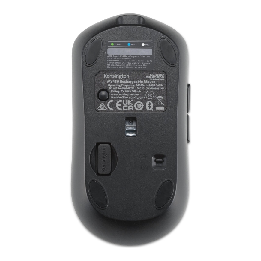 Kensington MY430 EQ Rechargeable Mouse – 3
