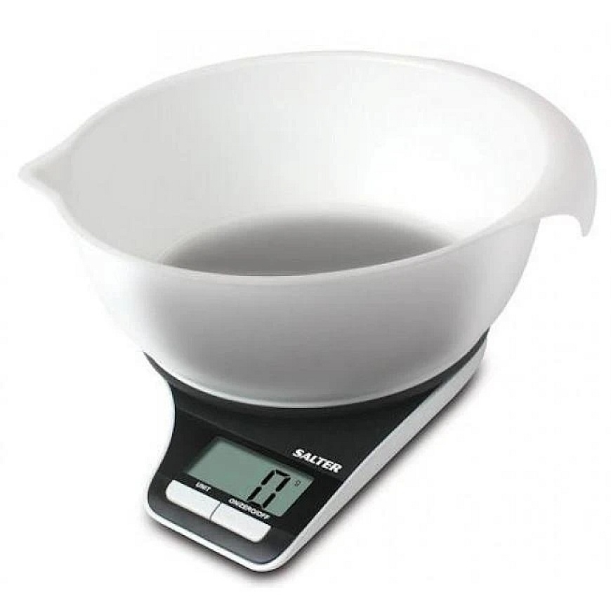 Salter 1089 BCFEU12 Kitchen Scales, Electronic Jug Scales, Black/White – 3