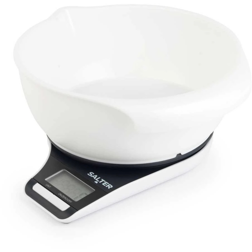Salter 1089 BCFEU12 Kitchen Scales, Electronic Jug Scales, Black/White – 4