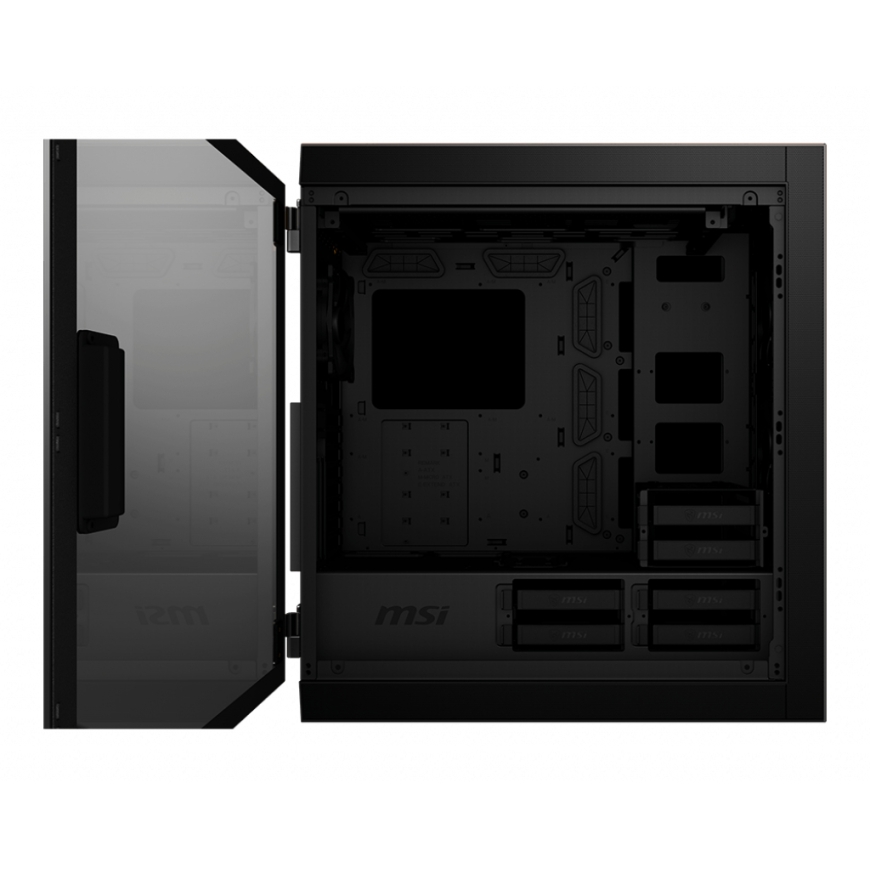 MSI MPG SEKIRA 500G datoru korpuss & statnis Midi Tower Melns – 3