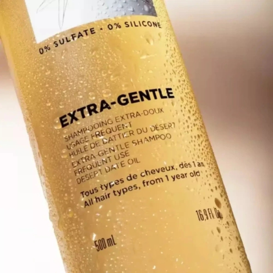 Lazartigue Extra-Gentle matu šampūns, maigs attīrošais