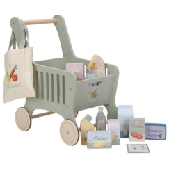„Little Dutch“ wooden shopping cart