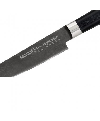 Samura MO-V Stonewash Univesal knife 5.0''/125 mm from AUS 8 Japanese steel 59 HRC – 4