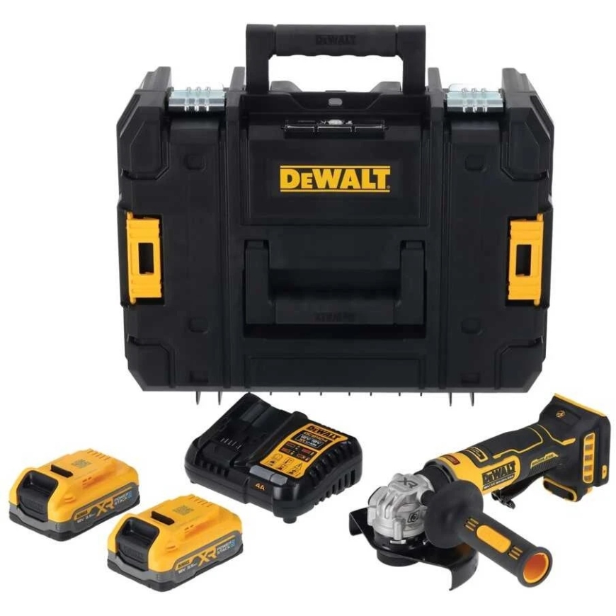 DEWALT KAMPINIS ŠLIFUOKLIS 125 mm