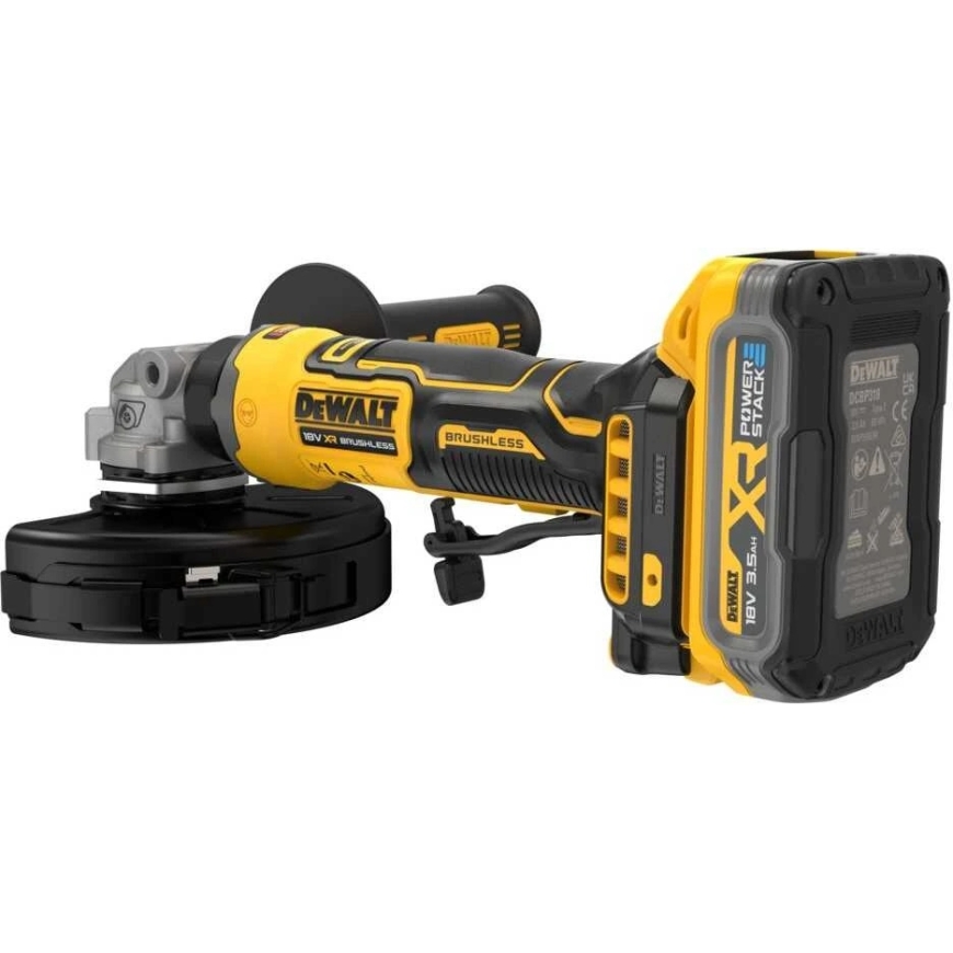 DEWALT CORDLESS ANGLE GRINDER 125mm 18V DCG404S2T 2×3.5Ah BL – 4