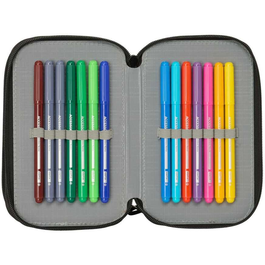 Safta Minecraft Screen triple pencil case 37pcs – 5