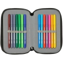Safta Minecraft Screen triple pencil case 37pcs Safta Minecraft Screen triple pencil case 37pcs