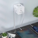Spacetronik Maitinimo blokas 4xAC 2xUSB 1xUSB-C SPS-C03W Spacetronik Maitinimo blokas 4xAC 2xUSB 1xUSB-C SPS-C03W