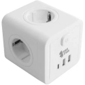 Spacetronik Baroja blokshēma 4xAC 2xUSB 1xUSB-C SPS-C03W Spacetronik Baroja blokshēma 4xAC 2xUSB 1xUSB-C SPS-C03W
