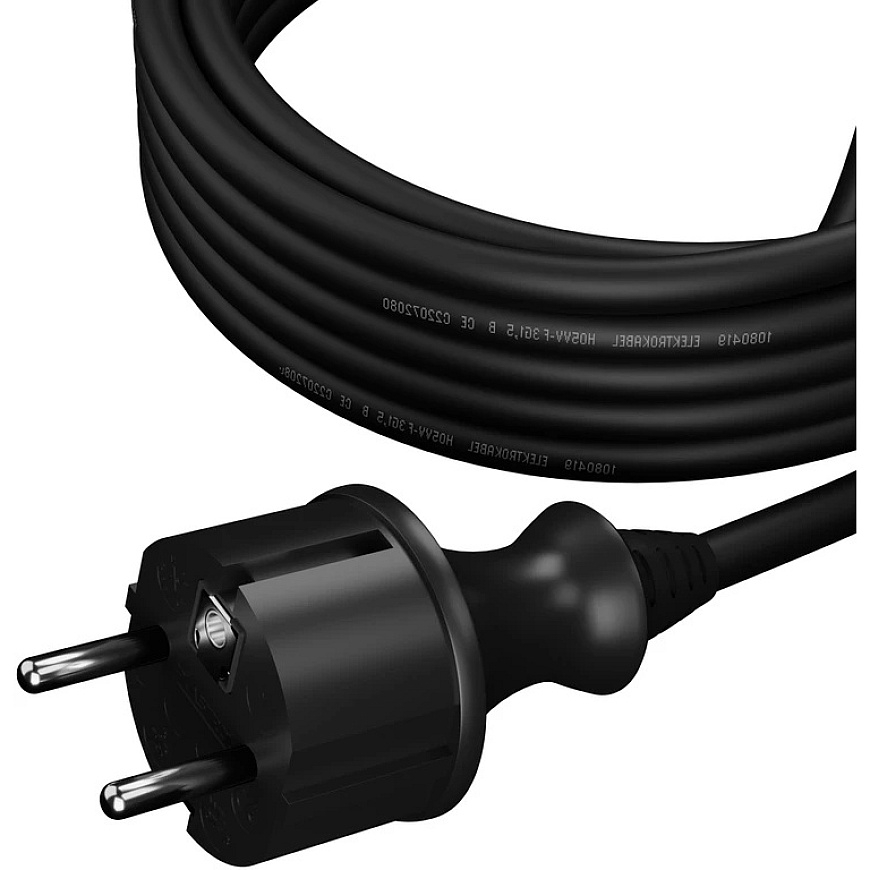 Plastrol connector cable with straight IP44 plug – 5