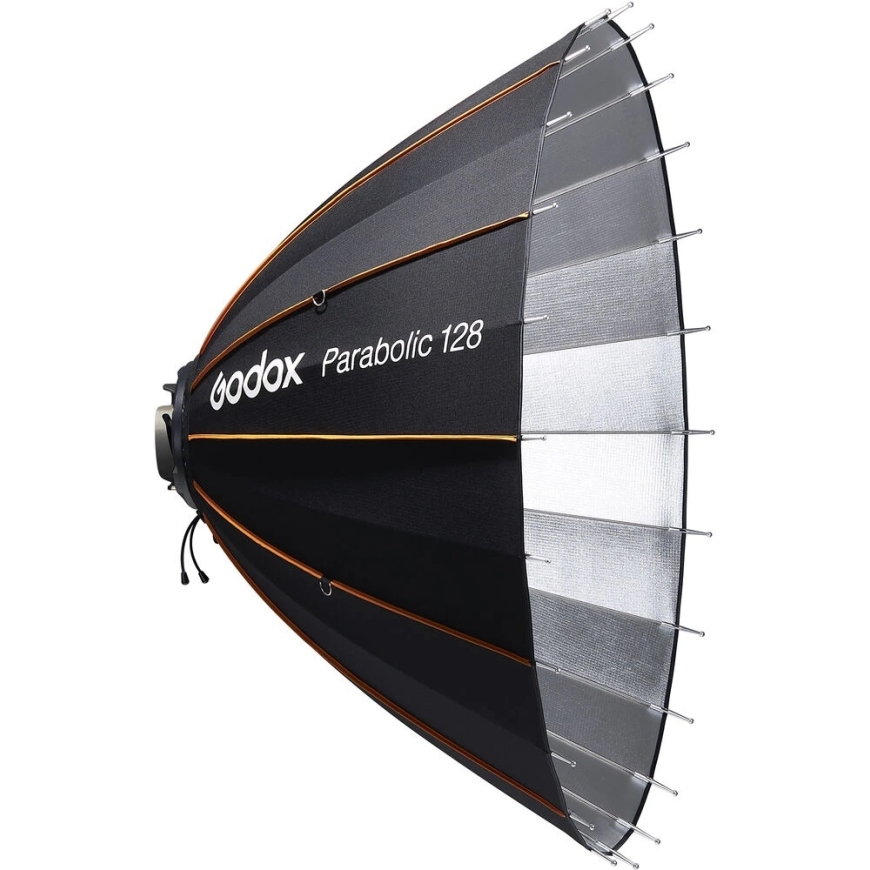Parabolic Light Reflector - Godox 128 cm Gray with 24 Rods – 2