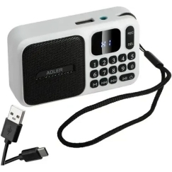 Adler AD 1924 radijas su Bluetooth ir įrašymo funkcija