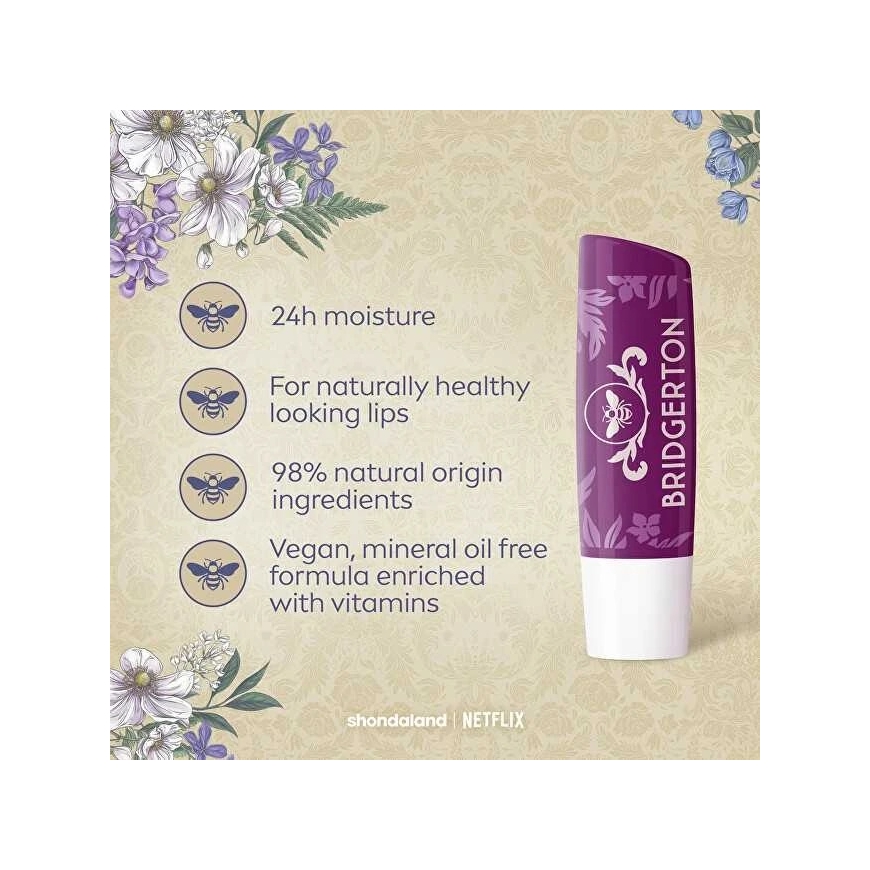Labello "Bridgerton" raspberry pie lip balm 4.8 g – 2