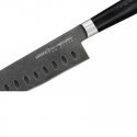 Samura MO-V Stonewash Univerālais lielais Santoku 7.0''/180 mm. no AUS 8 Japāņu tērauda 58 HRC Samura MO-V Stonewash Univerālais lielais Santoku 7.0''/180 mm. no AUS 8 Japāņu tērauda 58 HRC