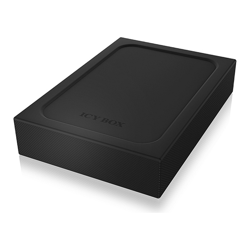 ICY BOX IB-256WP HDD/SSD ümbris Must 2.5" – 2