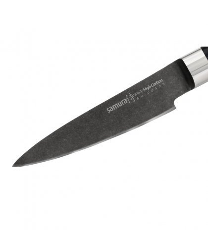 Samura MO-V Stonewash Овощной нож 90mm from AUS 8 Японской из стали 59 HRC – 3