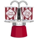Coffee Machine Set Moka Express Mini + 2 Cups 5461 BIALETTI Coffee Machine Set Moka Express Mini + 2 Cups 5461 BIALETTI