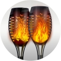 Solar-powered flashlights, 2 pcs., "Ilumen LS-100" Solar-powered flashlights, 2 pcs., "Ilumen LS-100"