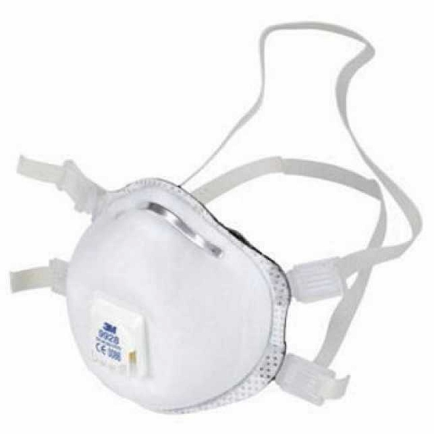 3M Respirators ar izmešanas vārstu FFP2
