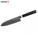 Samura MO-V Stonewash Santoku 5.4''/138mm. 59HRC. from AUS 8 Japanese steel 59 HRC Samura MO-V Stonewash Santoku 5.4''/138mm. 59HRC. from AUS 8 Japanese steel 59 HRC