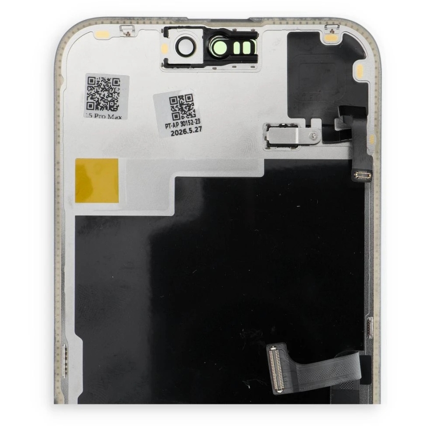 "FixCell" LCD Screen for "iPhone 15 PRO MAX", SOFT OLED 120Hz Proximity Light Sensor Flex Cable (Diagnostic: Used) – 3