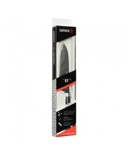 Samura MO-V Stonewash Santoku 5.4''/138mm. 59HRC. from AUS 8 Japanese steel 59 HRC – 6