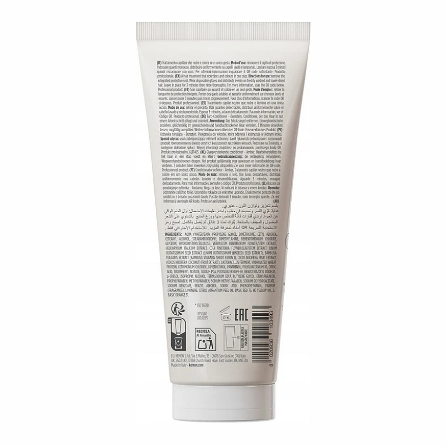 Kemon Yo Ambra värskendav juuksepalsam, 200 ml – 3
