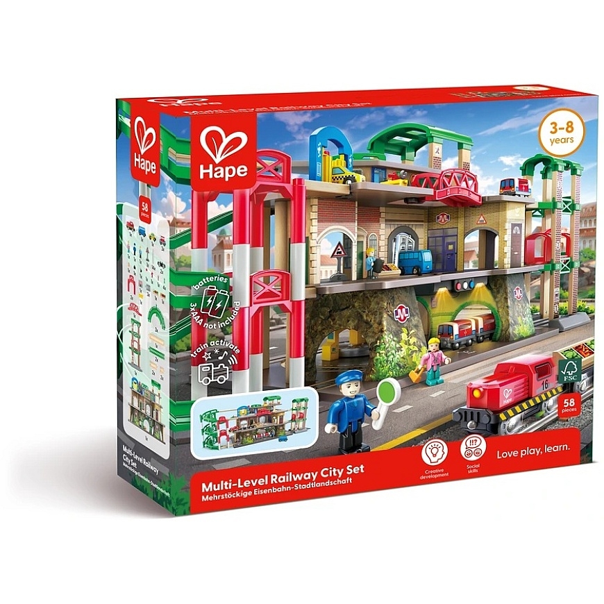 HAPE Multi-Layer Railway City Constructor, E3883A