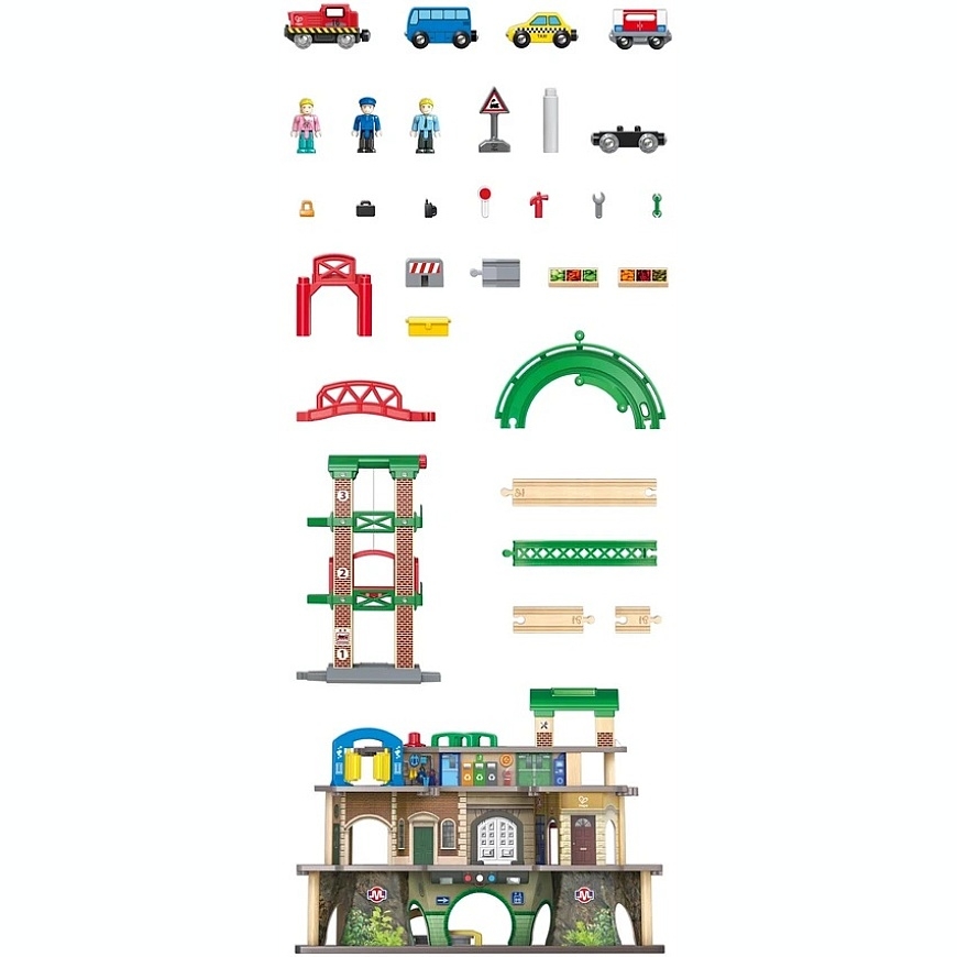 HAPE Multi-Layer Railway City Constructor, E3883A – 3