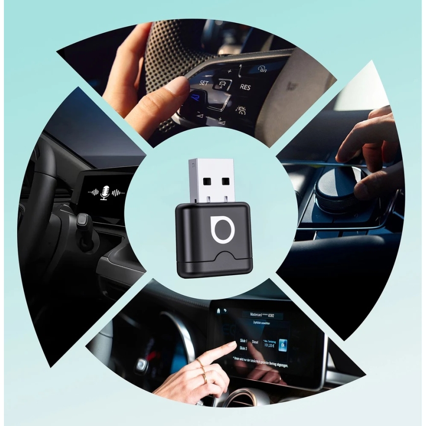 Wireless CarPlay/Android Auto adapter Ottocast Mini Aura black CA530-T – 4