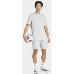 Adidas Entrada 26 Sweat Shorts for Men Gray KF5922 (M)
